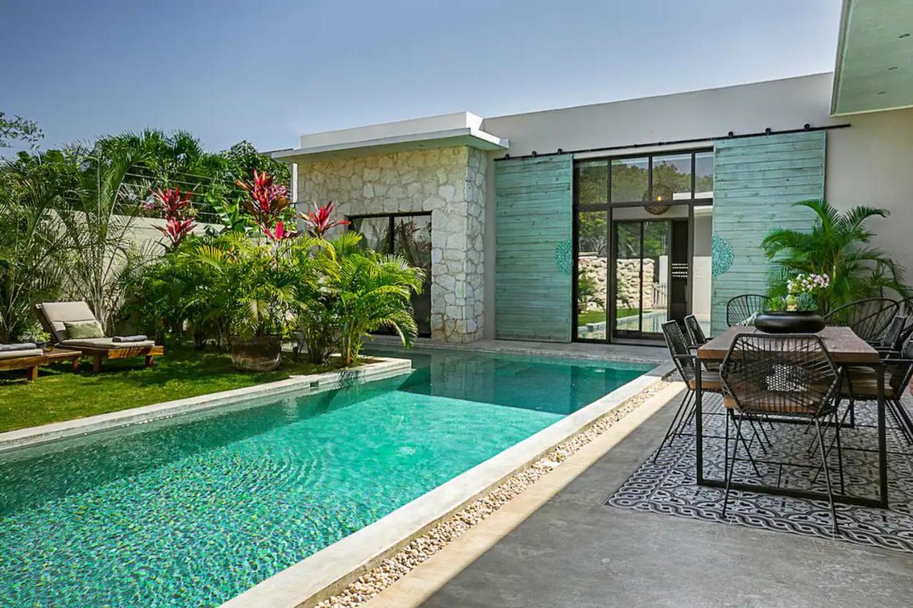Вилла Casa Lou, Large House And Pool, Beach Club Access Тулум Экстерьер фото