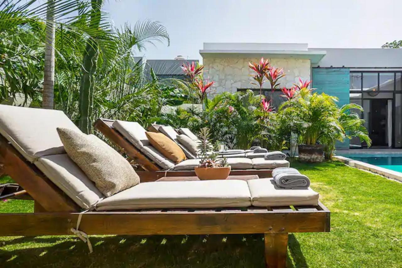Вилла Casa Lou, Large House And Pool, Beach Club Access Тулум Экстерьер фото